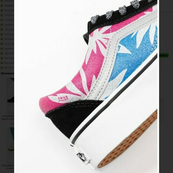 Old Skool Glitter Platform VANS - Picture 7 of 10